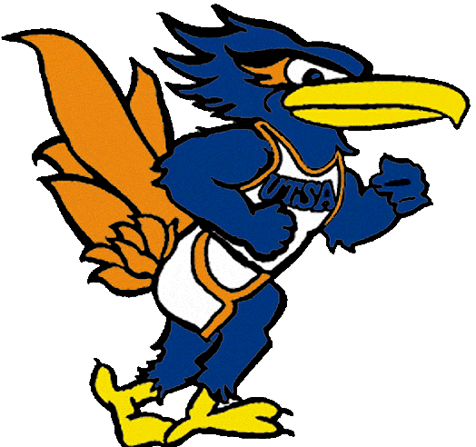 Texas-SA Roadrunners 1996-2007 Mascot Logo t shirts DIY iron ons